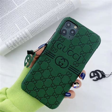 green gucci phone case|authentic Gucci phone case.